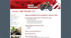 Desktop Screenshot of jsmotoservis.cz